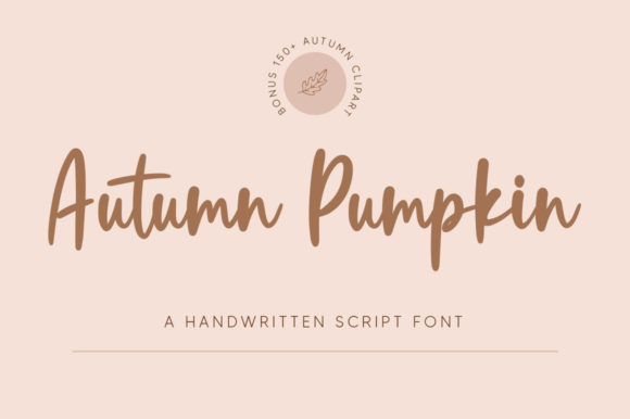 Autumn Pumpkin Font Review for Branding Projects
