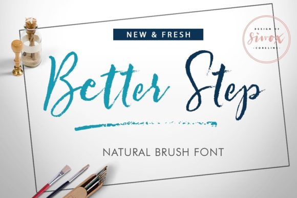 Better Step Font for Elegance in Digital Design