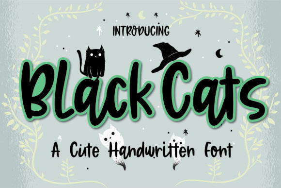 BlackCats Font for Eye-Catching Campaign Designs