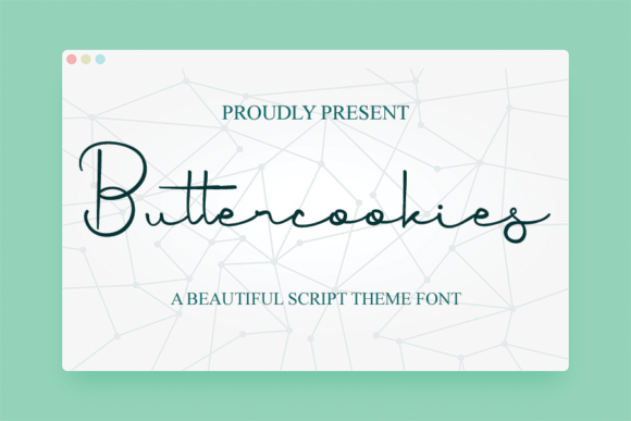 Butter Cookies Font for Editorial Design