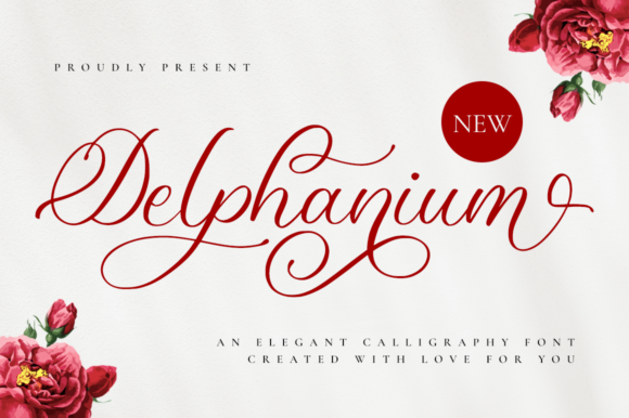 Delphanium Font Review: A Handwritten Typeface for Modern Branding