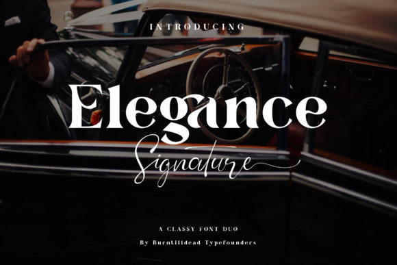 Elegance Signature Font for Web Design