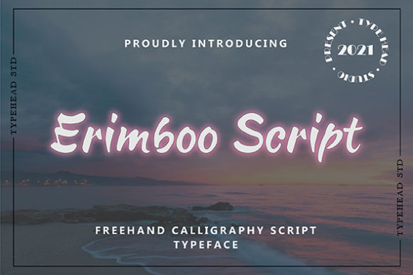 Erimboo: A Bold Handwritten Font for Dynamic Campaigns