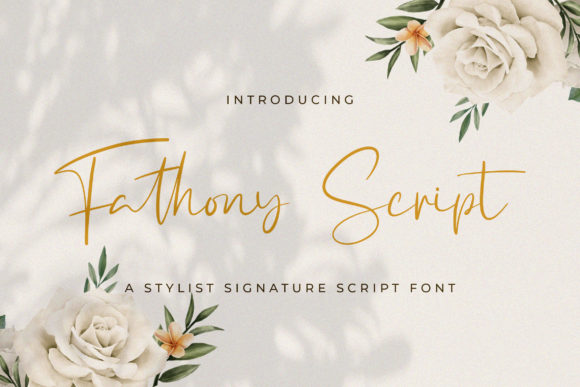 Fathony Font for Modern Branding and Digital Design