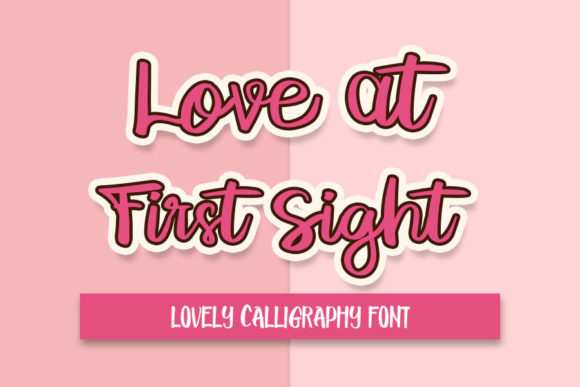 Love at First Sight Typeface for Web Design