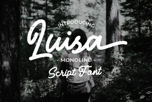 Luisa: A Handwritten Font for Graceful Editorial Design