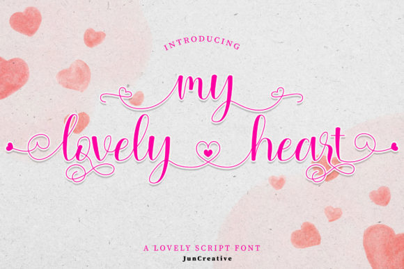 My Lovely Heart: A Font That Brings Handmade Projects to Life