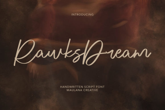 Rawks Dream Script Font for Handmade Creations