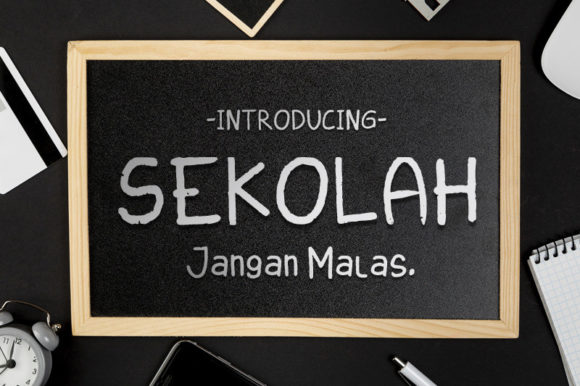 Sekolah Font for Branding That Feels Personal and Polished