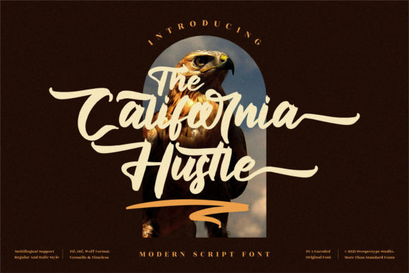 The California Hustle: A Timeless Handwritten Font for Branding Projects