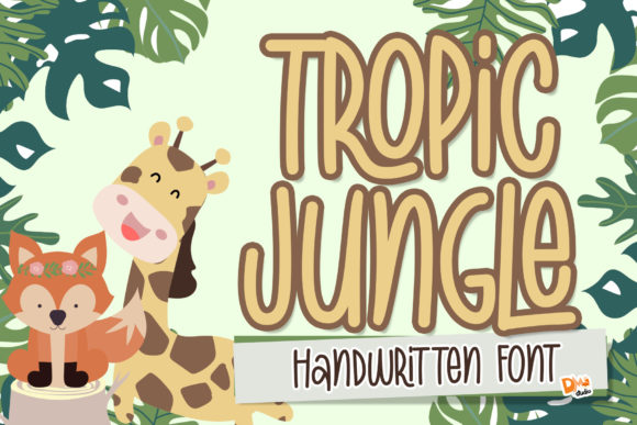 Tropic Jungle Font for a Fresh Brand Look