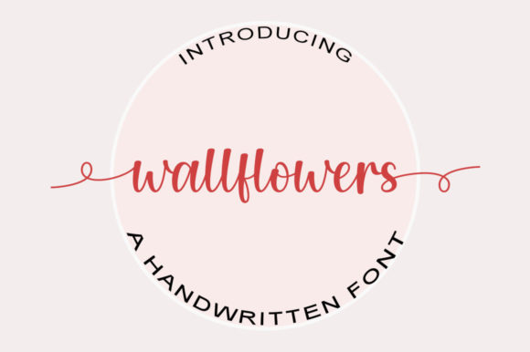 Wallflowers: A Charming Display Font for Web Design